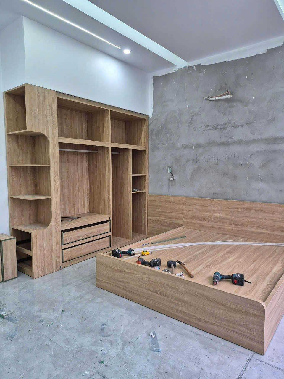 Bộ giường tủ cao cấp BGT052