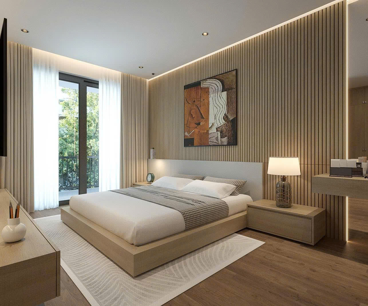Bộ giường tủ cao cấp BGT103
