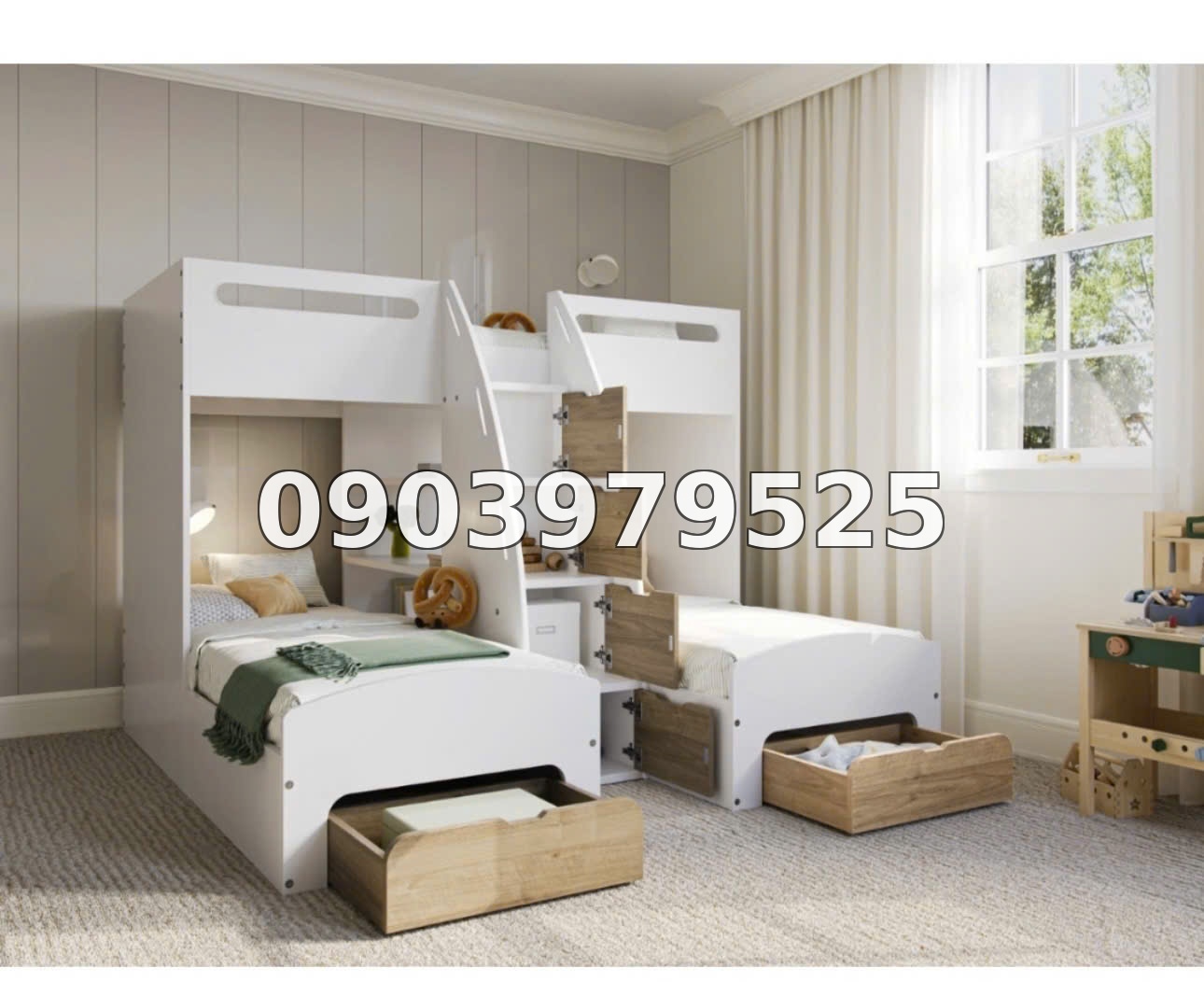 Giường tầng đa năng GT001