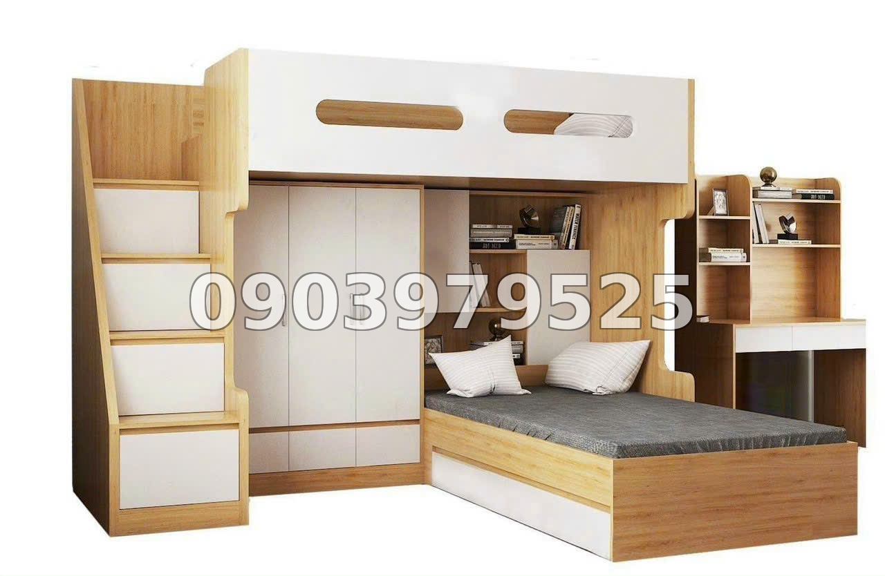 Giường tầng đa năng GT017