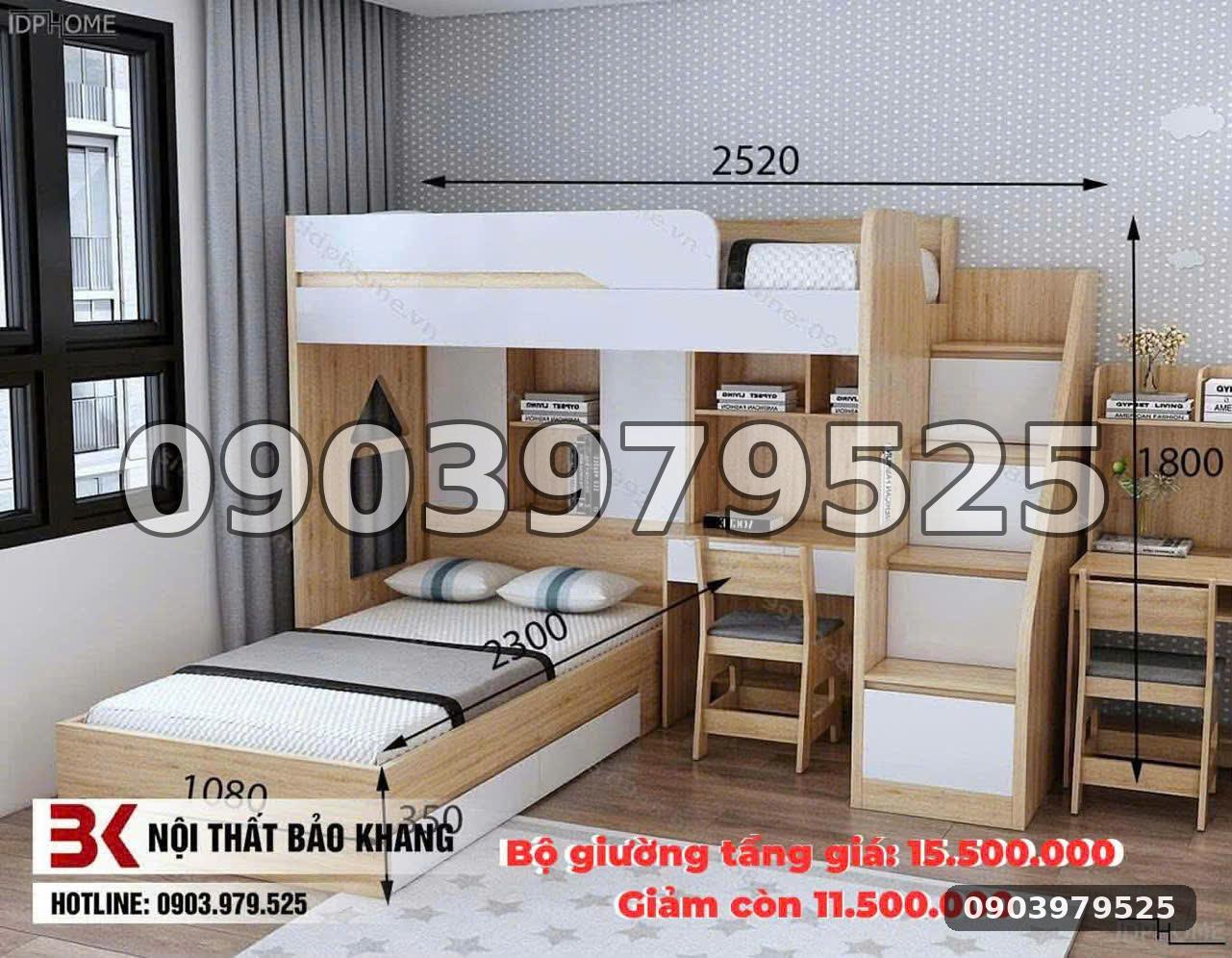 Giường tầng đa năng GT028