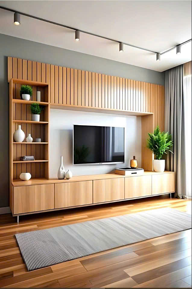 Kệ vách tivi KTV027