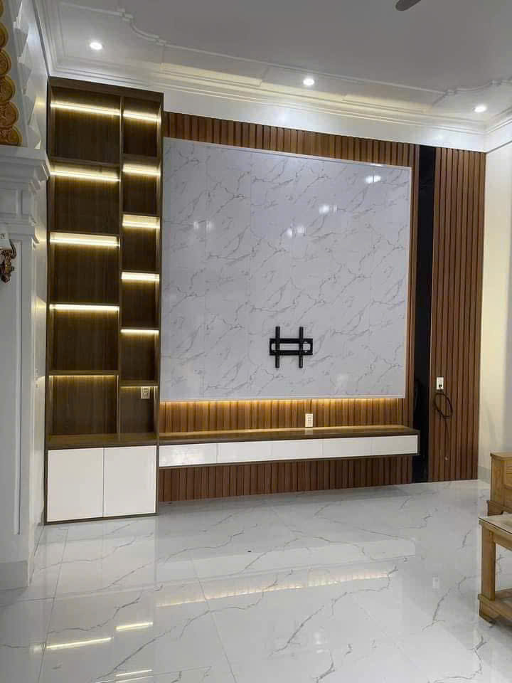 Kệ vách tivi KTV030