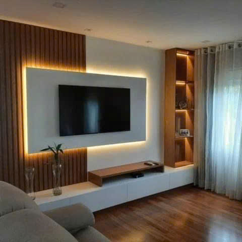 Kệ vách tivi KTV054
