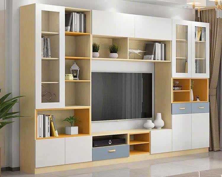 Kệ vách tivi KTV066