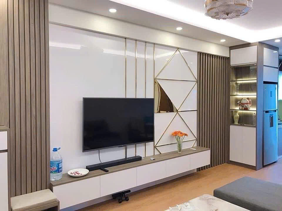 Kệ vách tivi KTV083