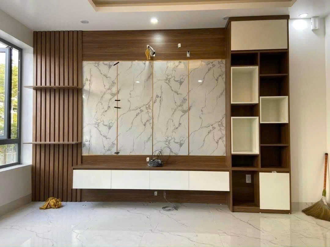 Kệ vách tivi KTV088