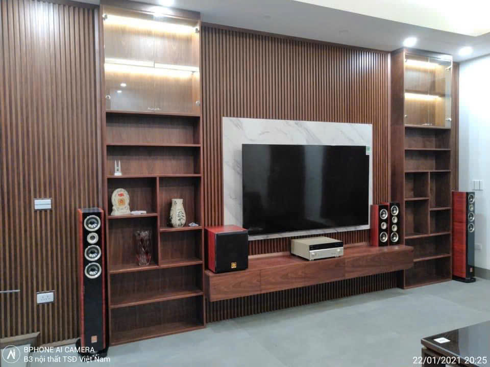 Kệ vách tivi KTV111