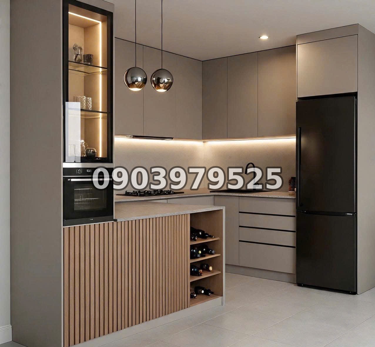 Nội thất phòng bếp PB034